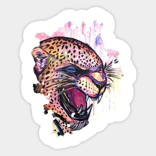 Leopard Sticker